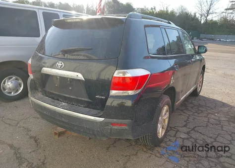 2012 Toyota Highlander Se V6 из США, поврежденный, VIN 5TDBK3EH9CS119038